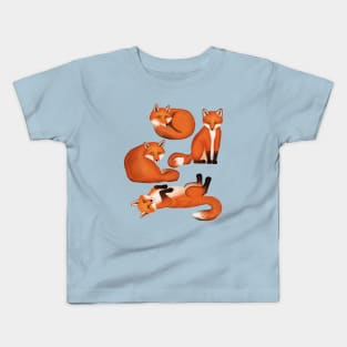 Little Foxes From A Fantasy Forest Kids T-Shirt